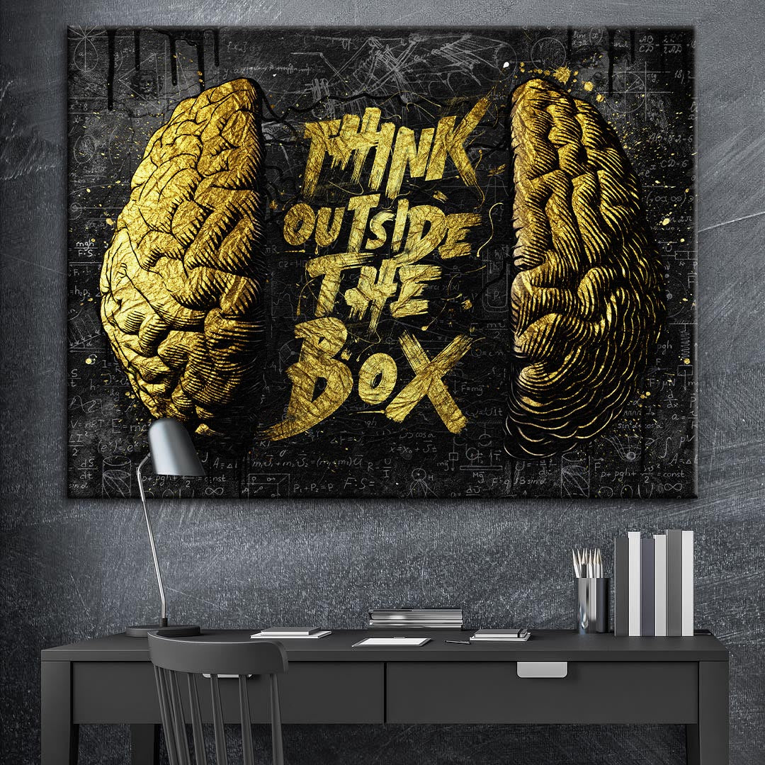 Think outside the box gold