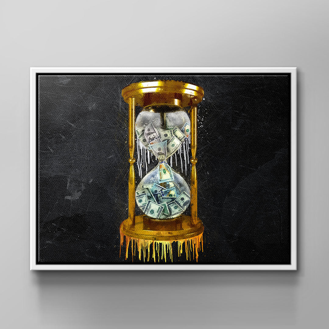 Hourglass of Money Black Edition