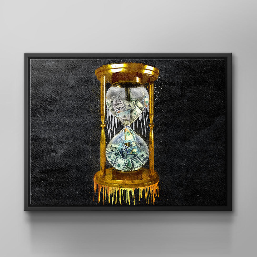 Hourglass of Money Black Edition