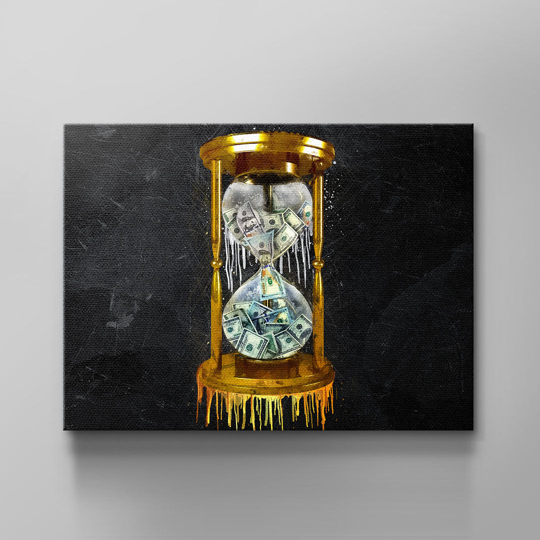 Hourglass of Money Black Edition