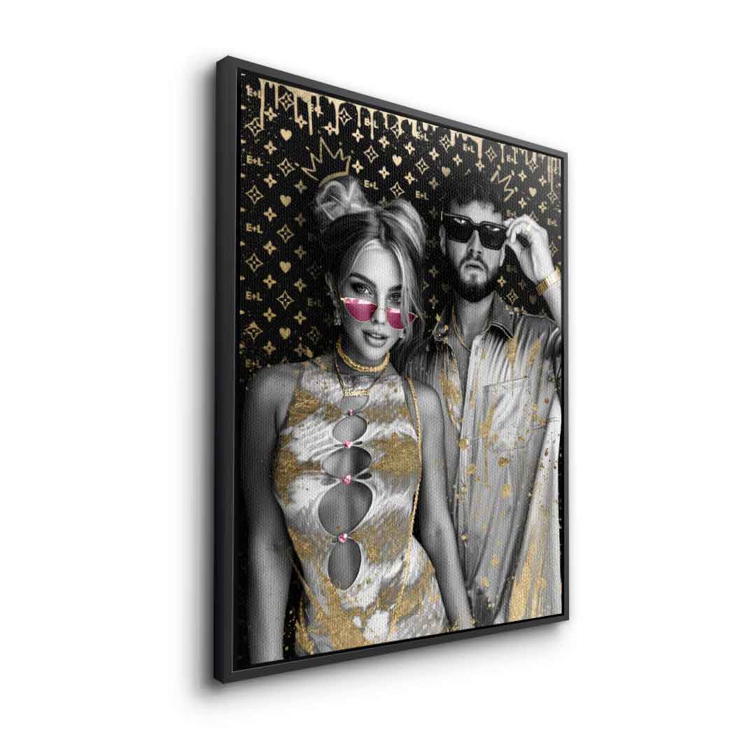 Unique - Couple Editable Art