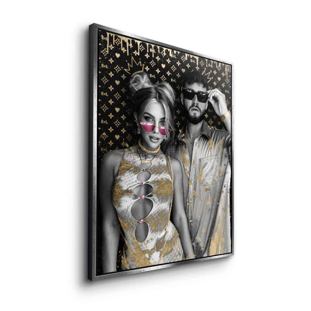 Unique - Couple Editable Art