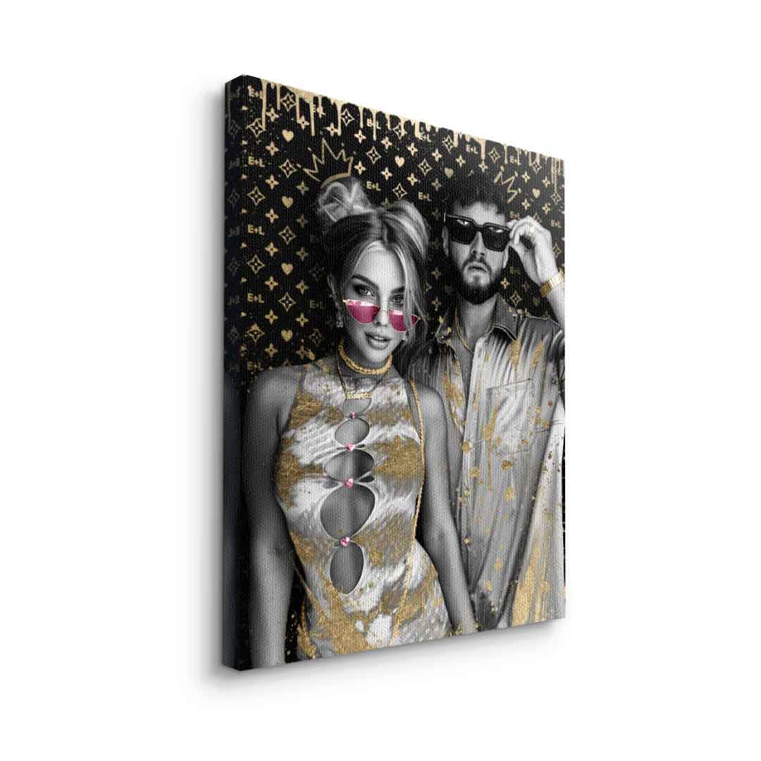 Unique - Couple Editable Art