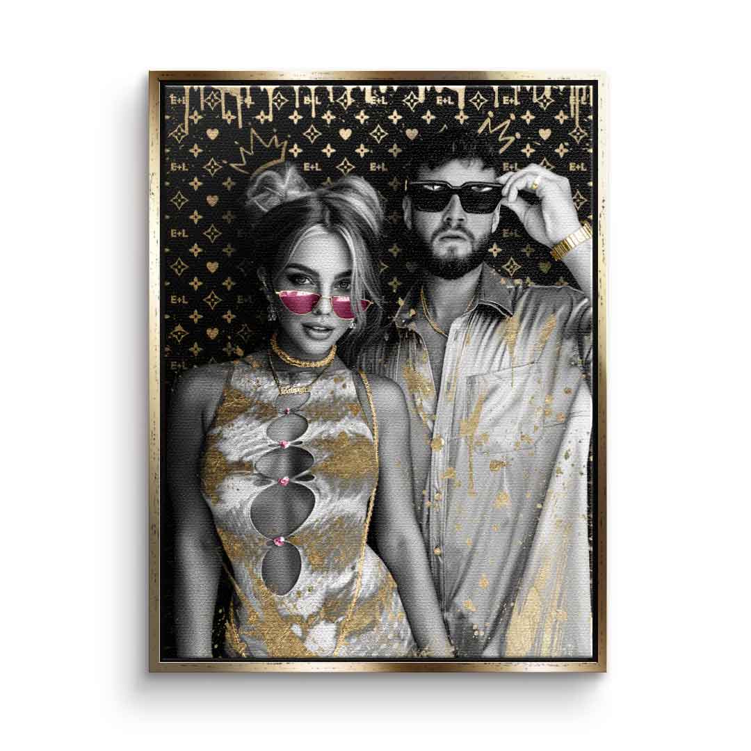 Unique - Couple Editable Art