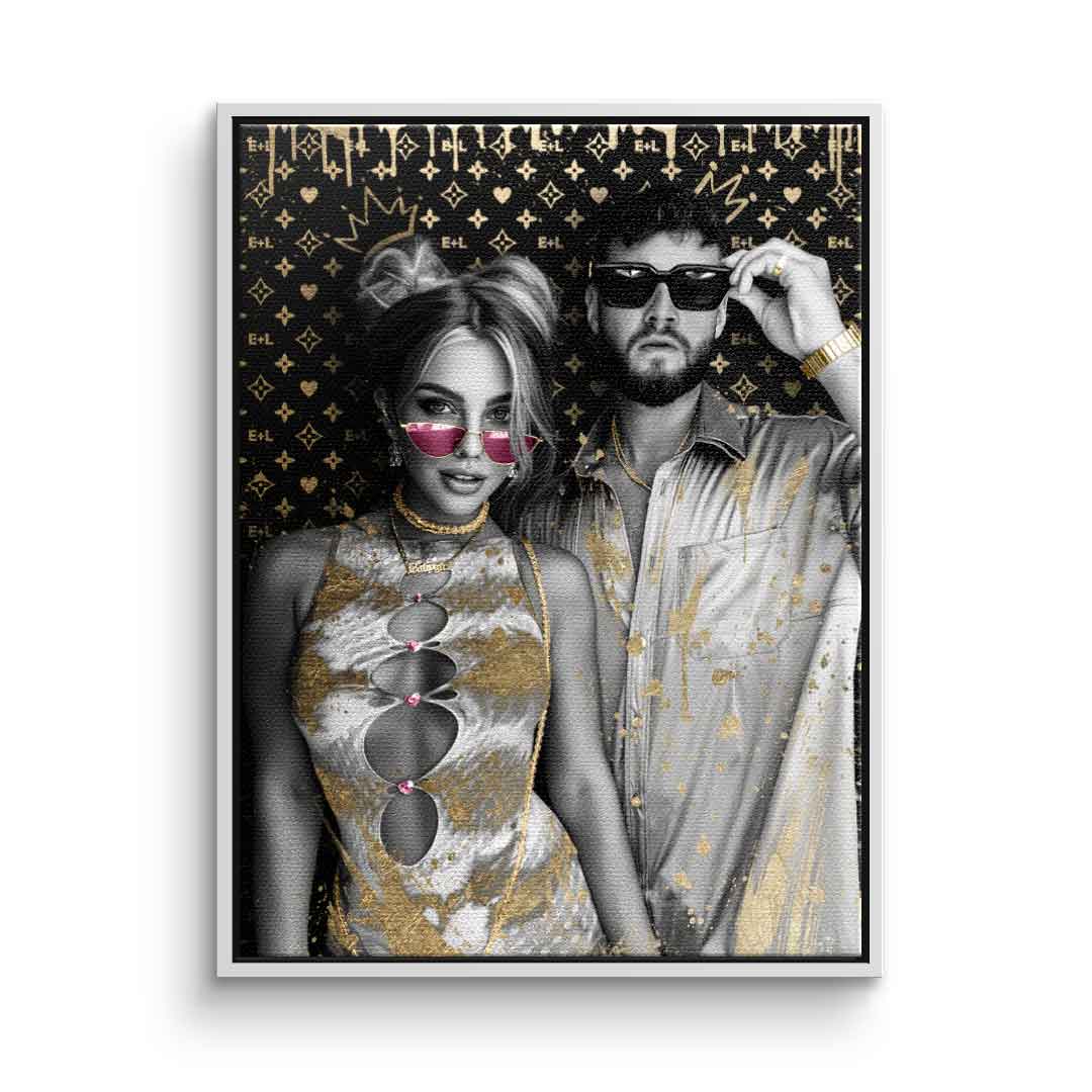 Unique - Couple Editable Art