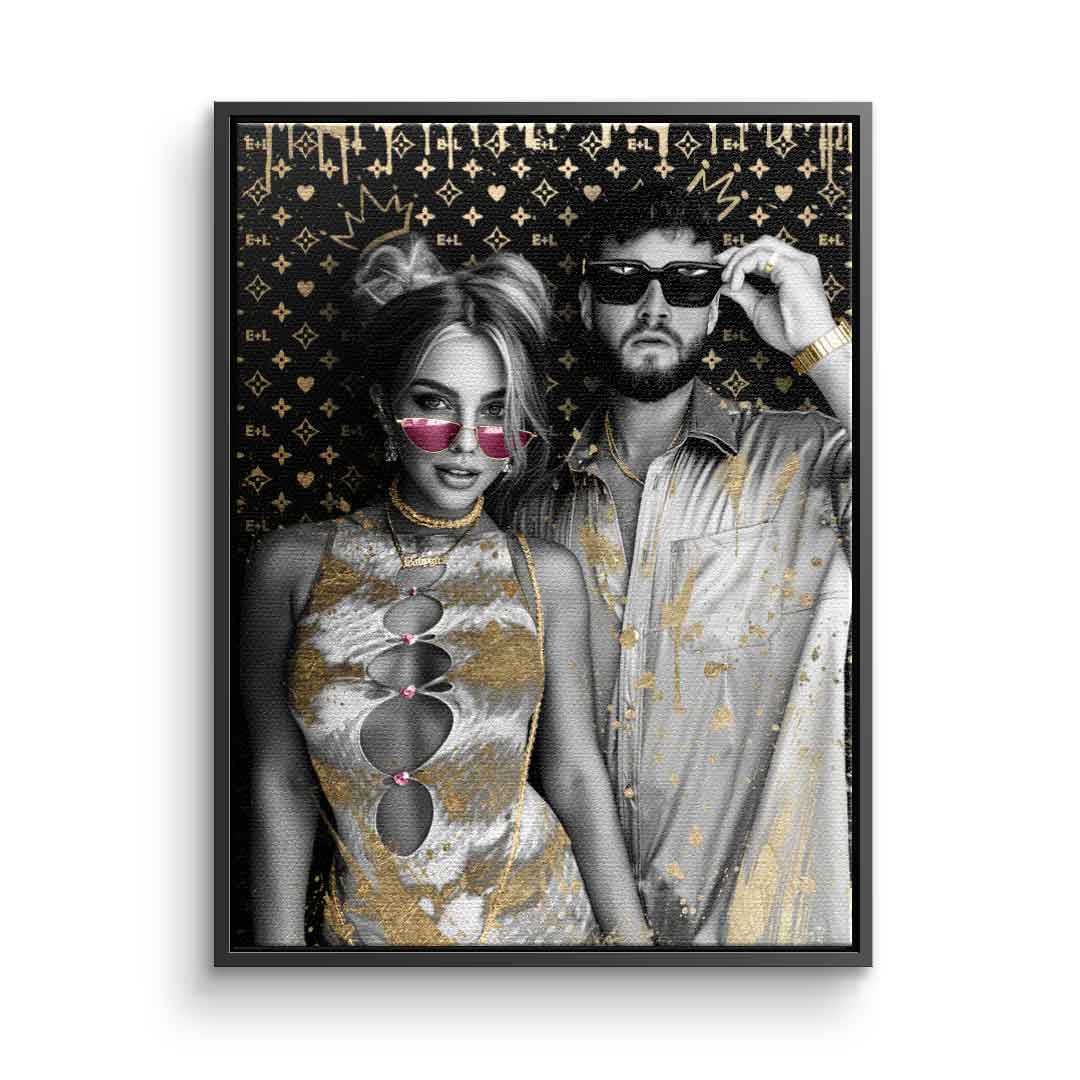 Unique - Couple Editable Art