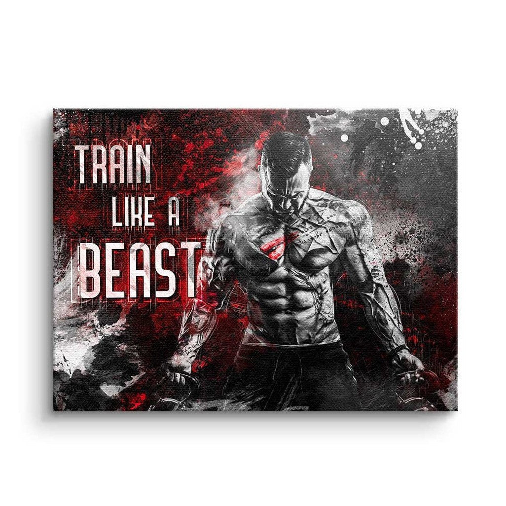 BODYBUILDING &amp; SPORT<tc>Wall Art</tc> | Beautiful<tc>Canvas Art</tc> Ready to hang | XXL Football Basketball Modern